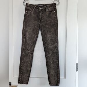 NWOT Lucky Brand Ava Skinny Velvet Pant | Dark Moss | 2/26